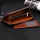 Vintage Genuine Leather Business Multi-card Slots Wallet Phone Clutch Bag For Men for Clutch Bags