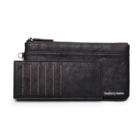 Business Casual Zipper Long Wallet Phone Bag Clutch Bag For Men for Clutch Bags