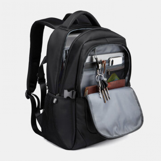 Oxford Waterproof Laptop Bag USB Charging Port Backpack For Men for Backpacks