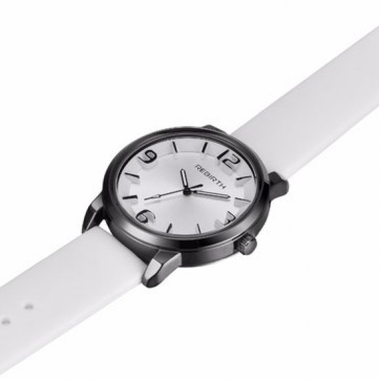 REBIRTH Casual Silicone Sport Big Number Quartz Wrist Watch Minimalist Watches for Men Women for Men Watches