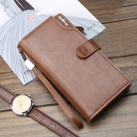 Large Capacity Multi-functional Business Phone Bag Clutch Bag Long Wallet For Men for Clutch Bags