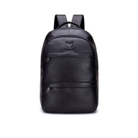 Men Genuine Leather Backpack Large Capacity Bag Outdoor Travel Bag for Backpacks