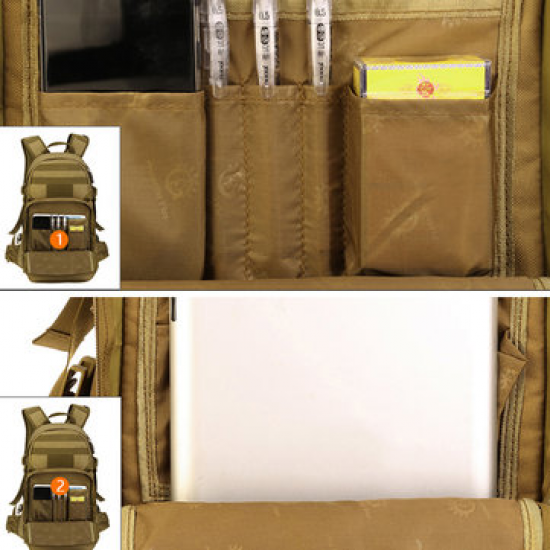 Men USB Charging Large Capacity Backpack Climbing Bag Outdoor Travel Rucksack for Backpacks