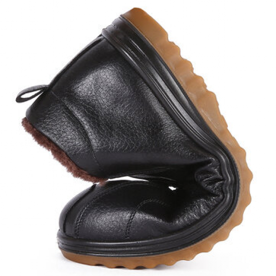 Men Old Peking Style Microfiber Fabric Warm Lining Slip On Ankle Boots for Boots