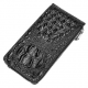 Genuine Leather 20 Card Slots Business Long Zipper Phone Bag Wallet Clutch Bag for Clutch Bags
